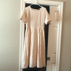 ROOLEE Ellison Stripe Midi
